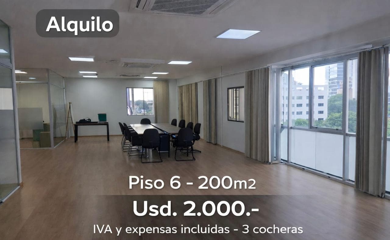 Alquilo oficina corporativa totalmente equipada en el eje corporativo