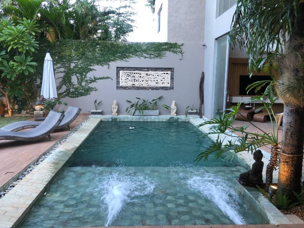 Exclusiva casa amoblada estilo bali