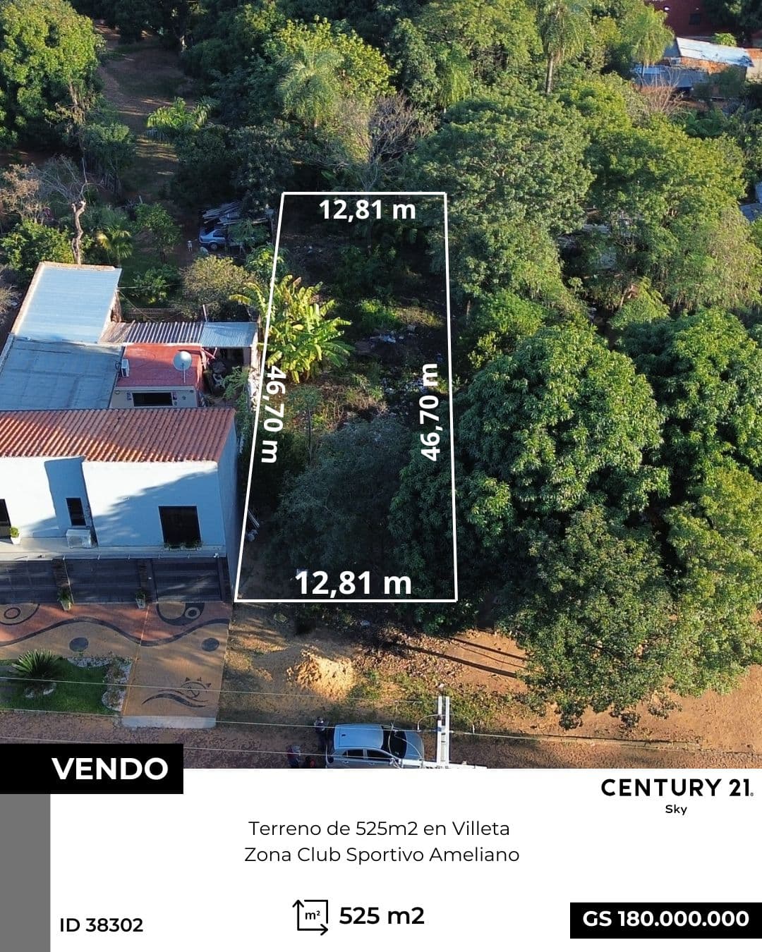 terreno en Villeta