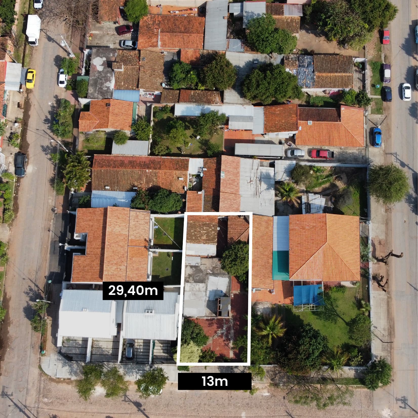Terreno En Barrio Residencial