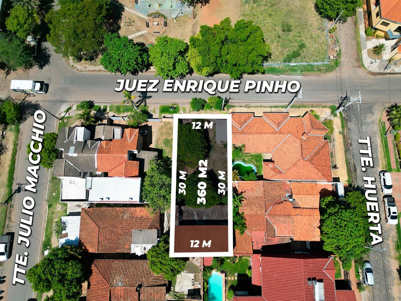 Vendo terreno en barrio san jorge