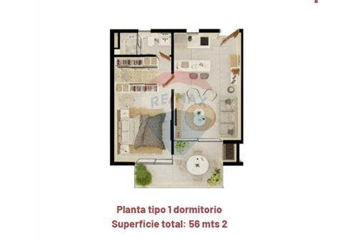 Departamento de 1 dorm. A estrenar con baulera en el edificio punto molas, foto 3