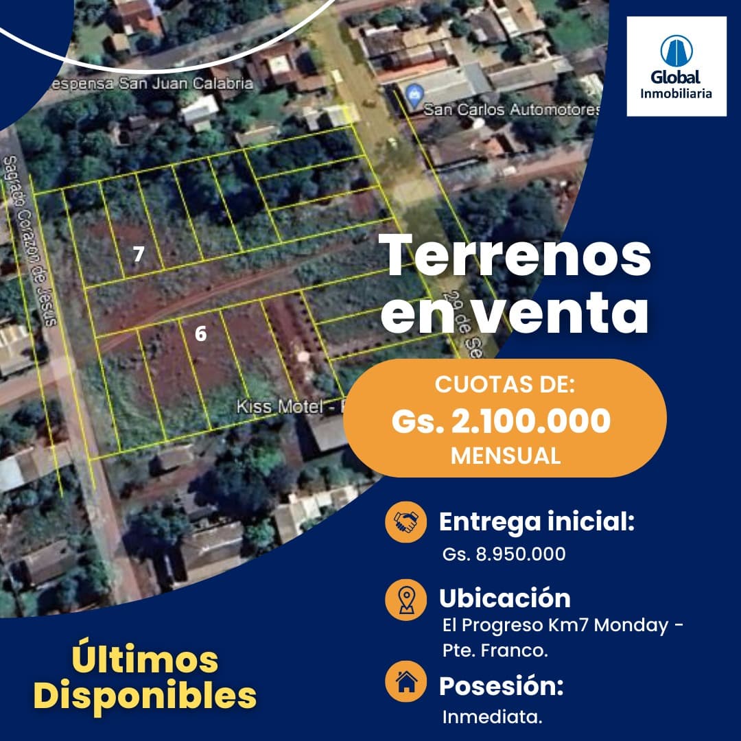 Terreno en cuotas en presidente franco - km 7 monday, foto 3