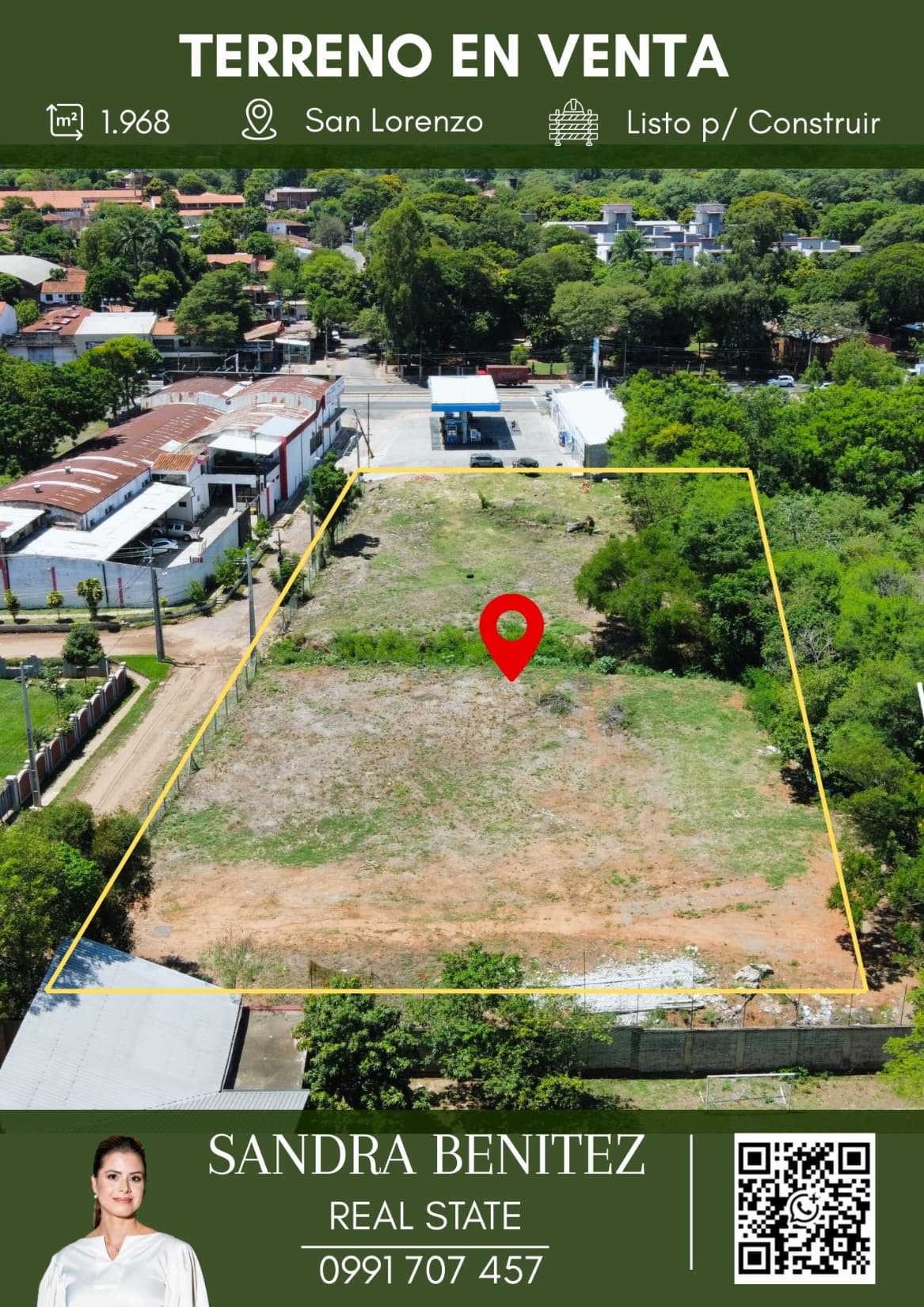 Terreno Amplio Con Acceso A Ruta Transitada