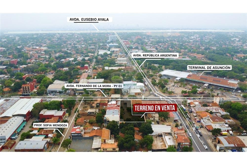 Terreno sobre avenida comercial zona terminal de asuncion, foto 4
