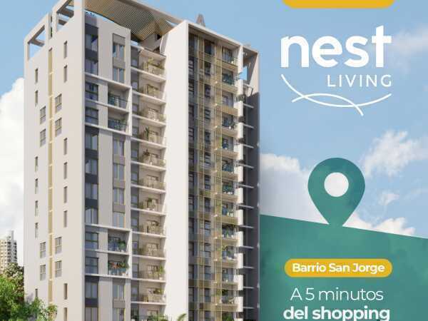 Vendo departamentos en pozo mono 1 y 2 dormitorios. Asuncion nest living
