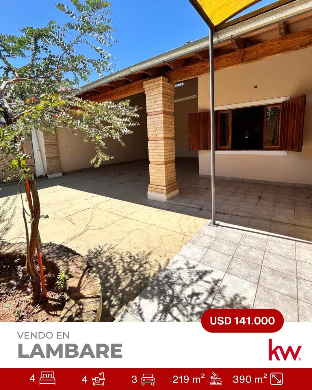 En Venta hermosa Casa en una planta Lambare, foto 2
