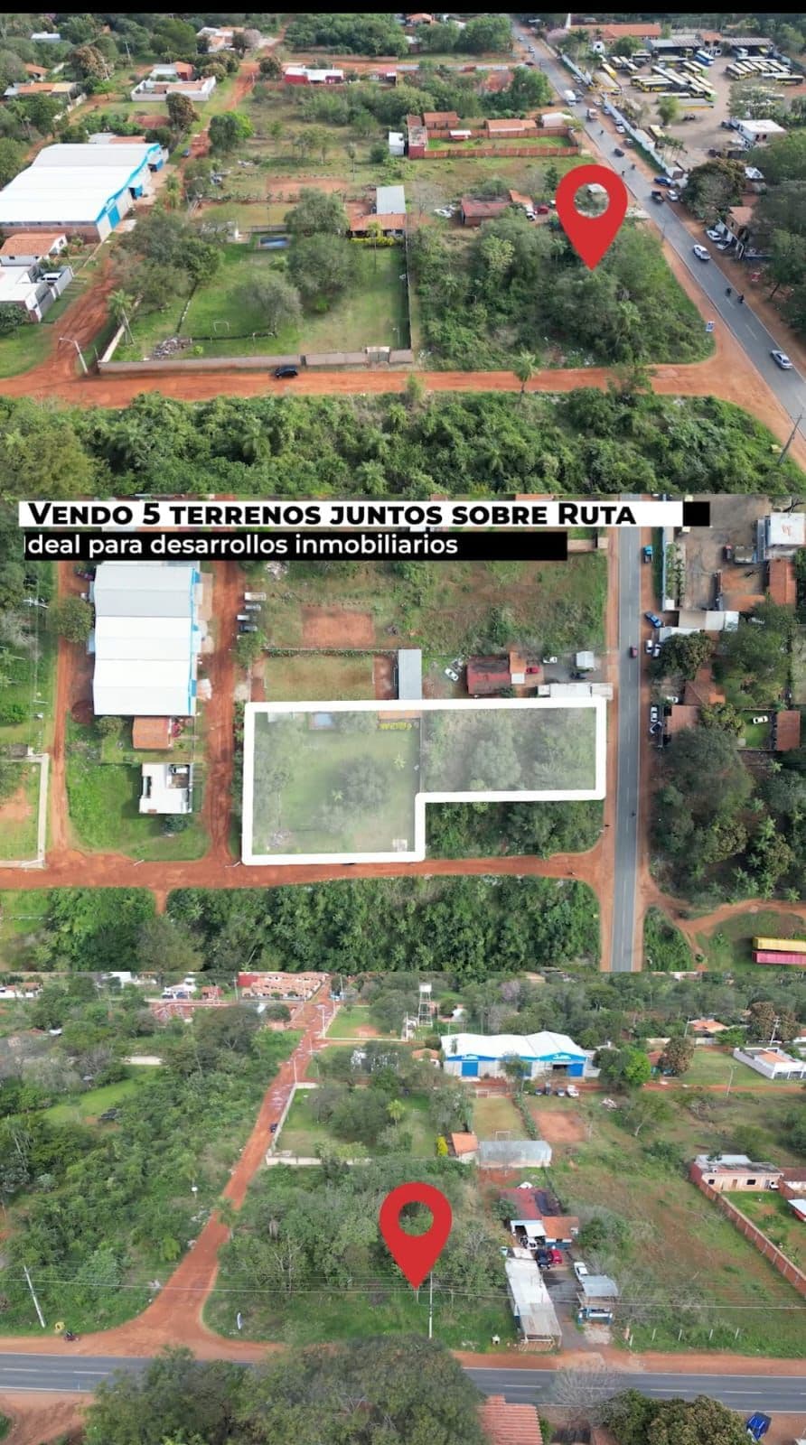 Vendo amplio terreno ideal para desarrollos inmobiliarios
