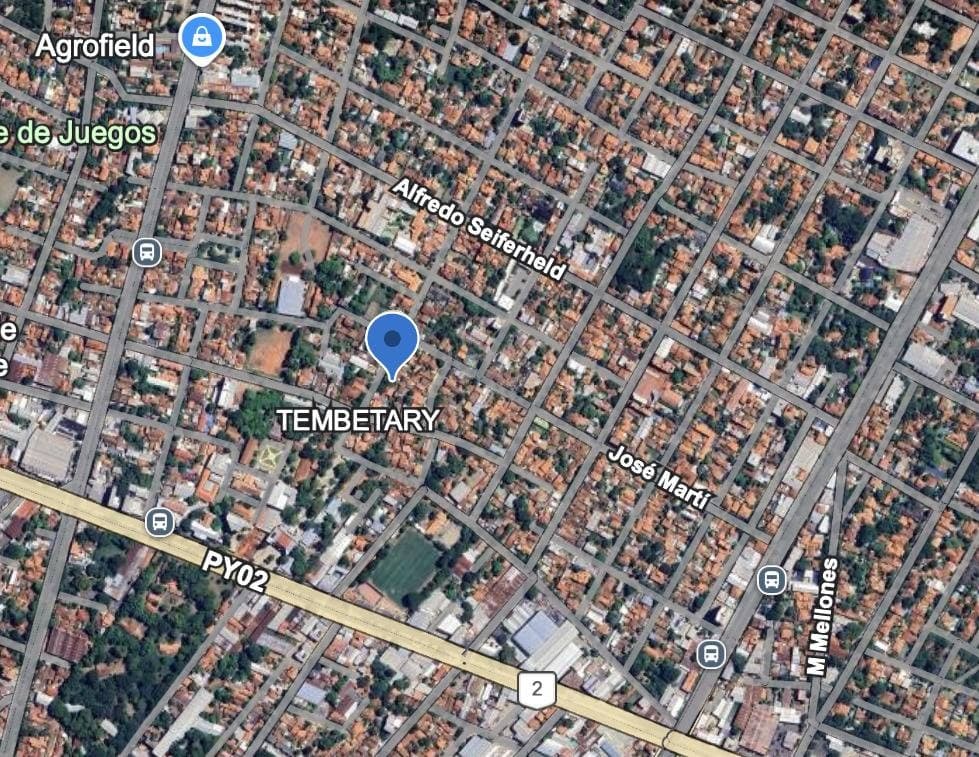 En venta terreno con construcción a demoler en barrio tembetary, asuncion — foto 2
