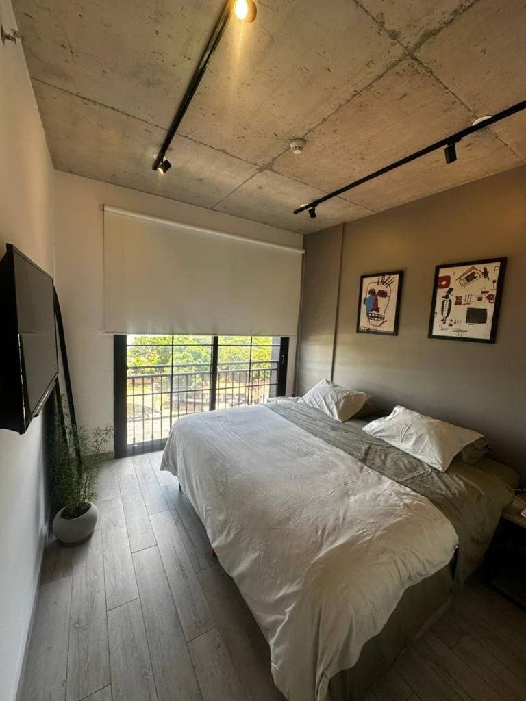 Departamento estilo industrial NY amoblado - Trinidad, Asuncion, foto 3