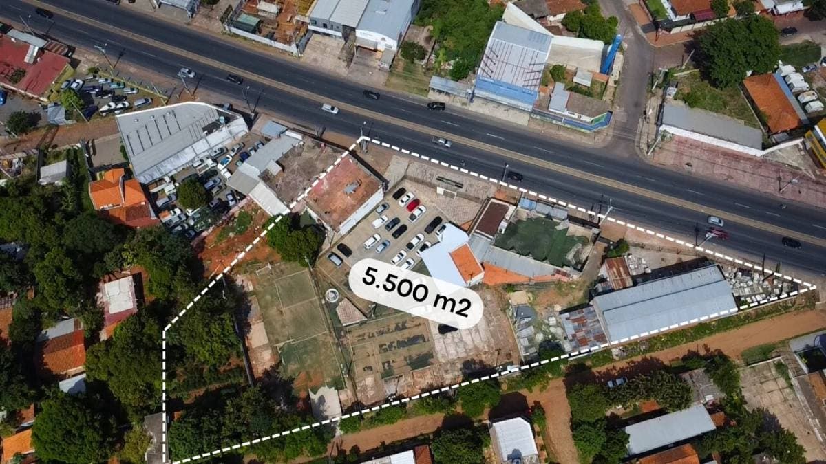 Terreno de calle a calle 5.500 m2 sobre acceso sur en esquina Ñemby pai ñu, foto 2