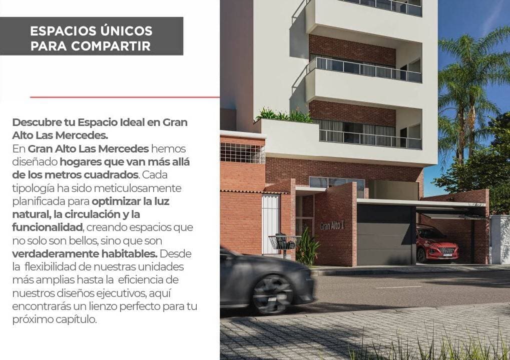 Departamento en Pozo 2 dormitorios - Las Mercedes, Asuncion, foto 3