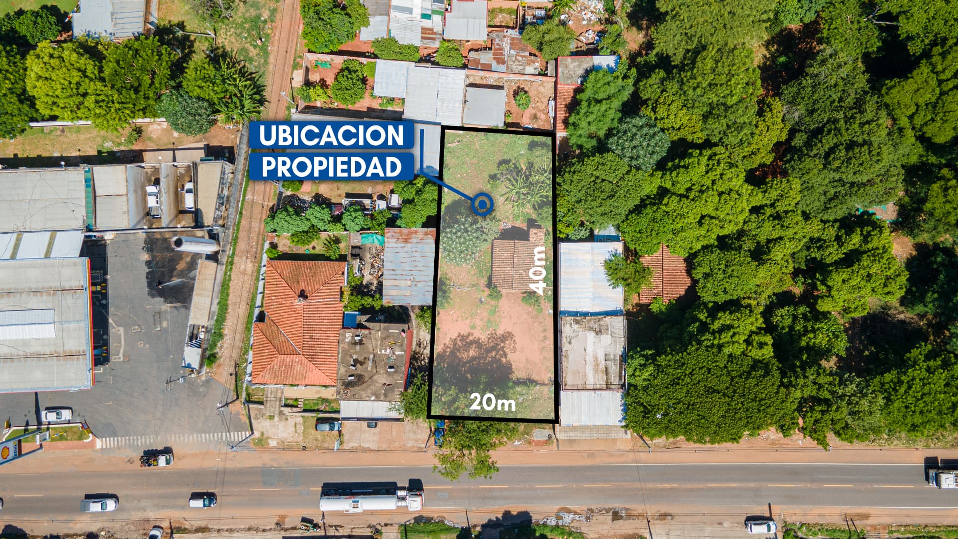 Sobre Av. Defensores del Chaco vendo terreno con 20 metros de frente, foto 2