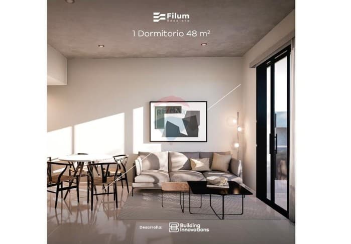Dpto 1 Dorm Filum Recoleta — foto 1
