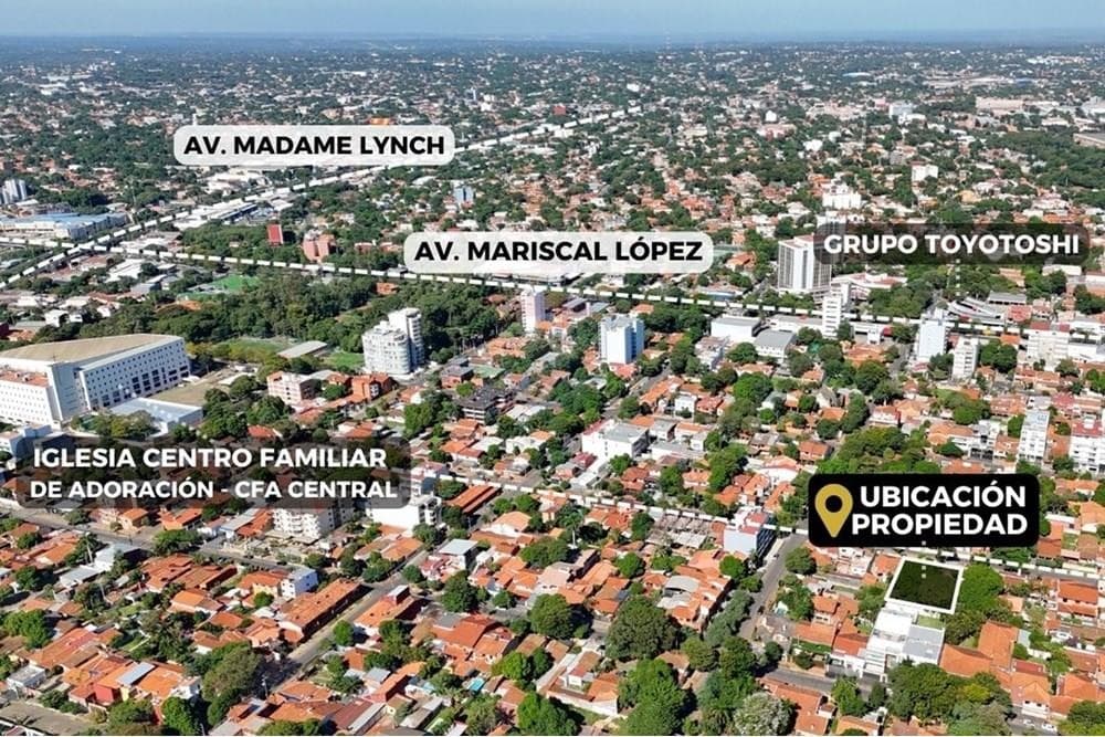 terreno sin edificar de 1.092 m² EN Asunción Bº Herrera, foto 3