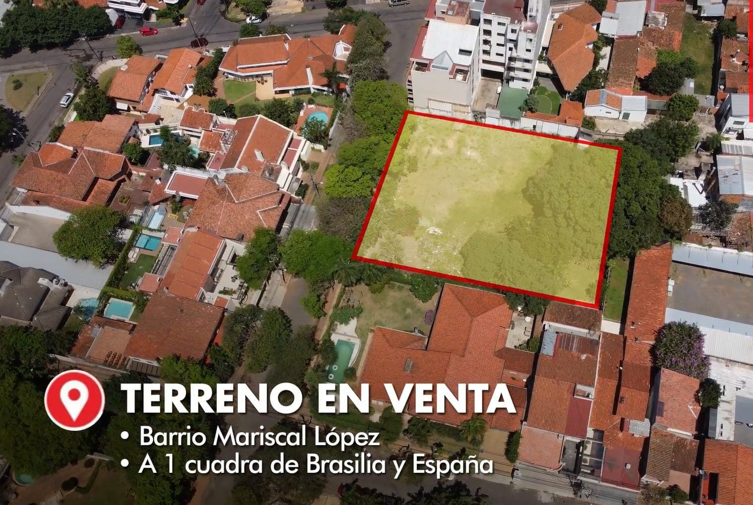Terreno de 1.800 m2 en barrio mariscal lópez, zona españa y brasilia, foto 1