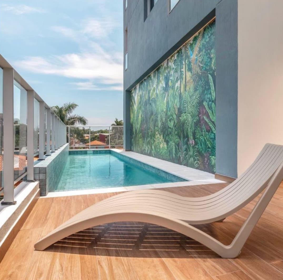 Departamento Amoblado en Carmelitas, Edificio ünico, Molas Lopez — foto 4