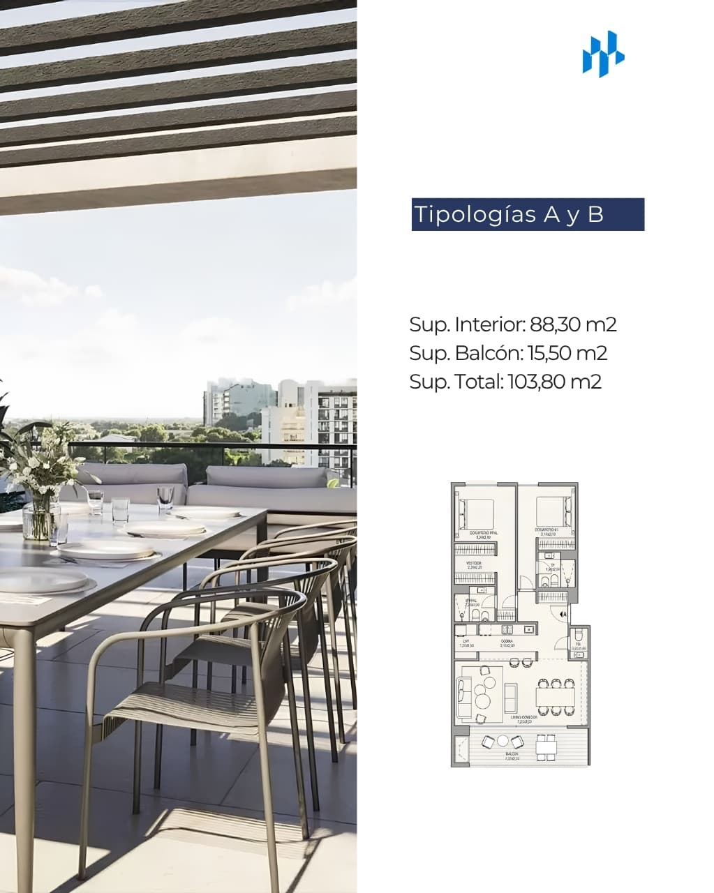 Exclusivo Proyecto de 2 y 3 habitaciones en Las Lomas, foto 3