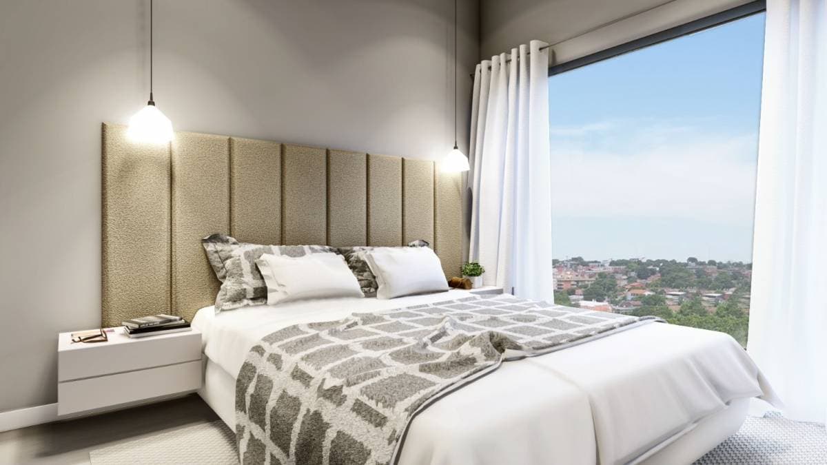 Departamento en pozo de 1 dormitorio edificio living Trinidad - Asunción, foto 2