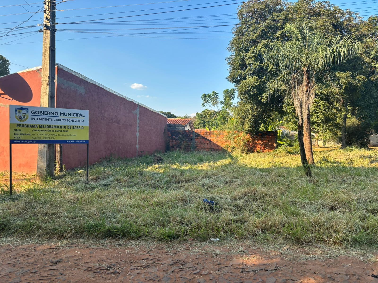 En venta – hermoso terreno sobre empedrado en ycuá karanday, Luque – 360 mts², foto 1