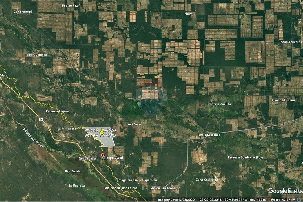 Campo de 8.141 Hectáreas en el Departamento de Boquerón, foto 1