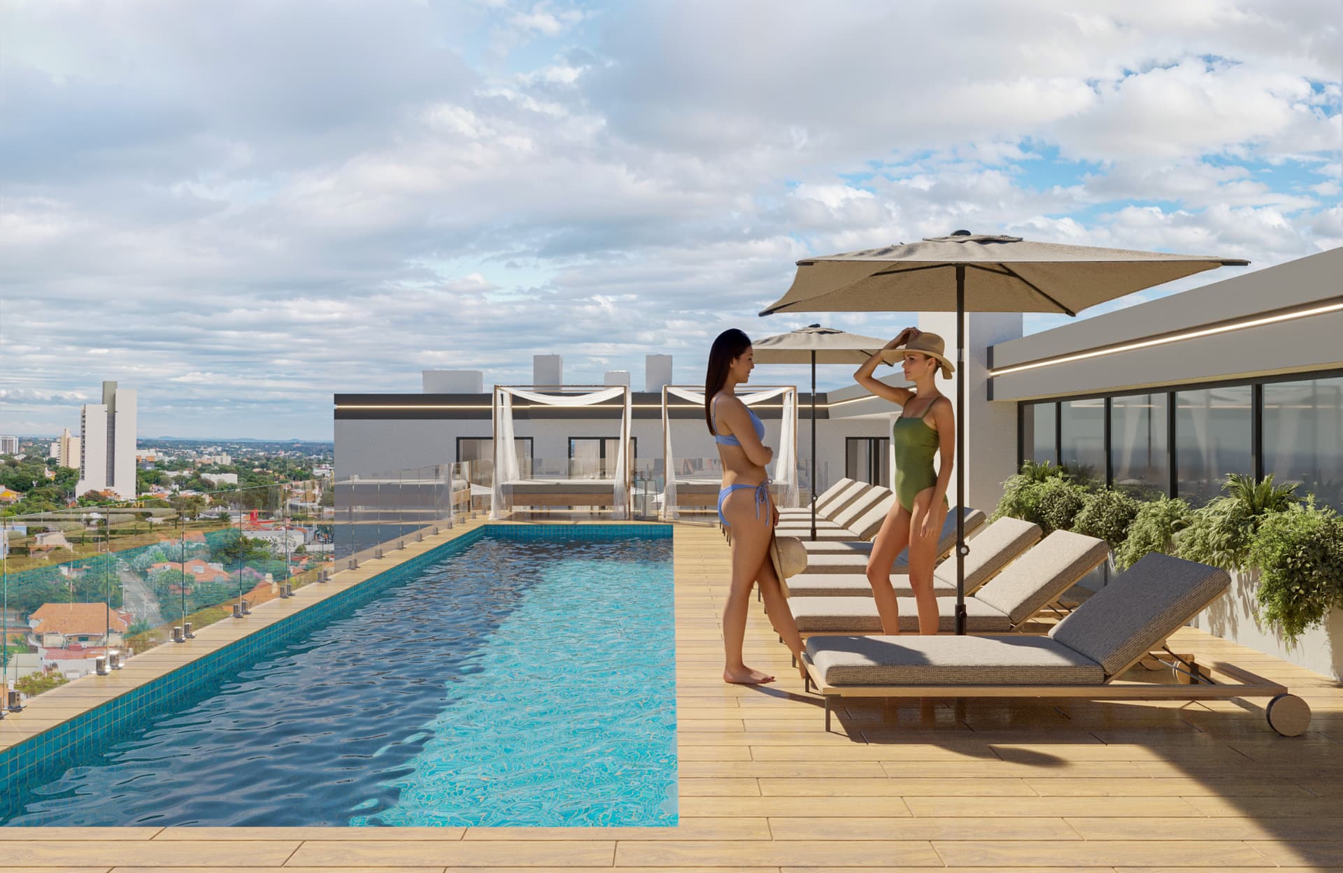 Dpto - 1 Dormitorio (6to Piso) | Barrio Ykua Sati, foto 4