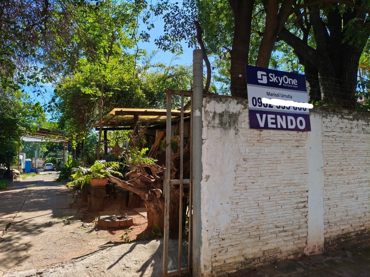 De terreno amurallado – barrio palomar, Lambaré, foto 2