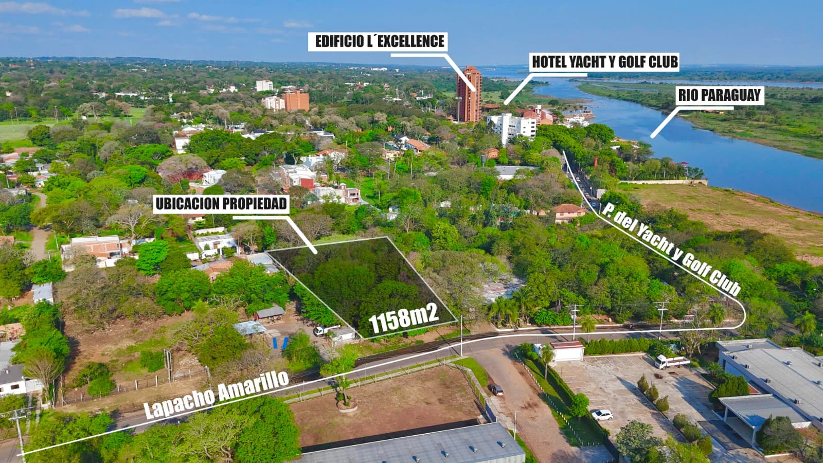 Venta de terreno en Ita Enramada, Lambaré