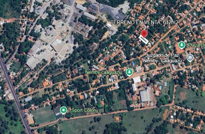 En venta terreno en Ñemby