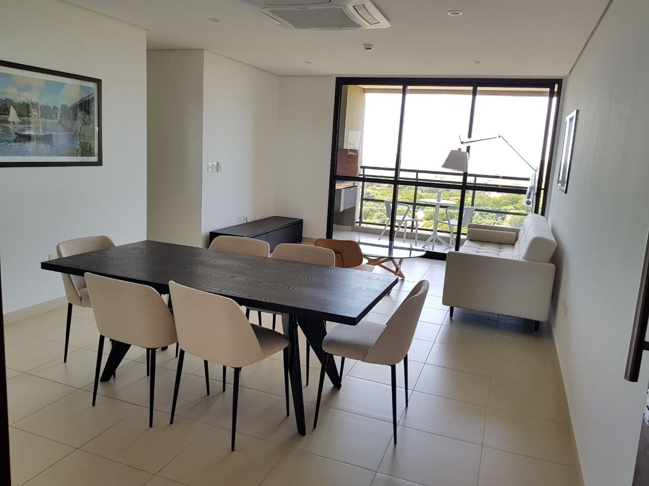 Dpto amoblado 3 habitaciones, mburucuya: