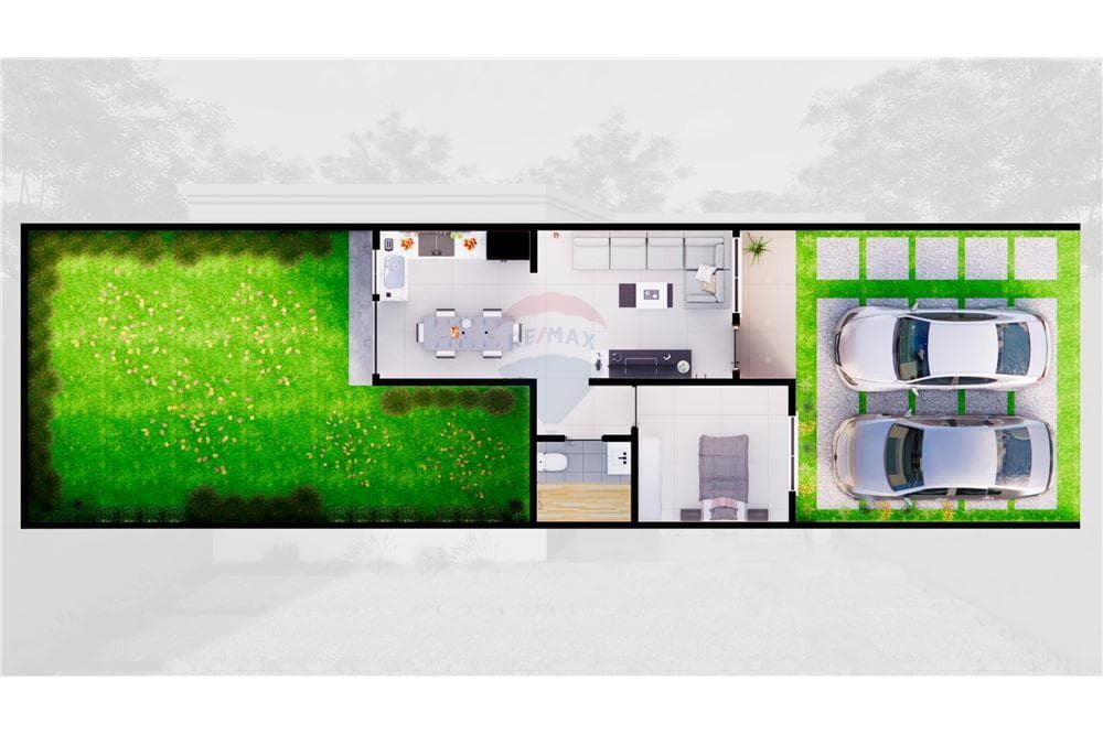 Chalet de 1 dormitorio en lambare, foto 5