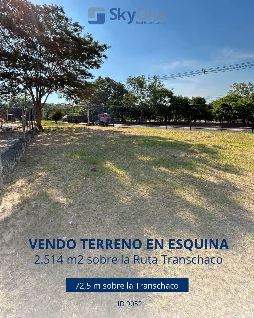 En venta amplio terreno sobre ruta transchaco, foto 1