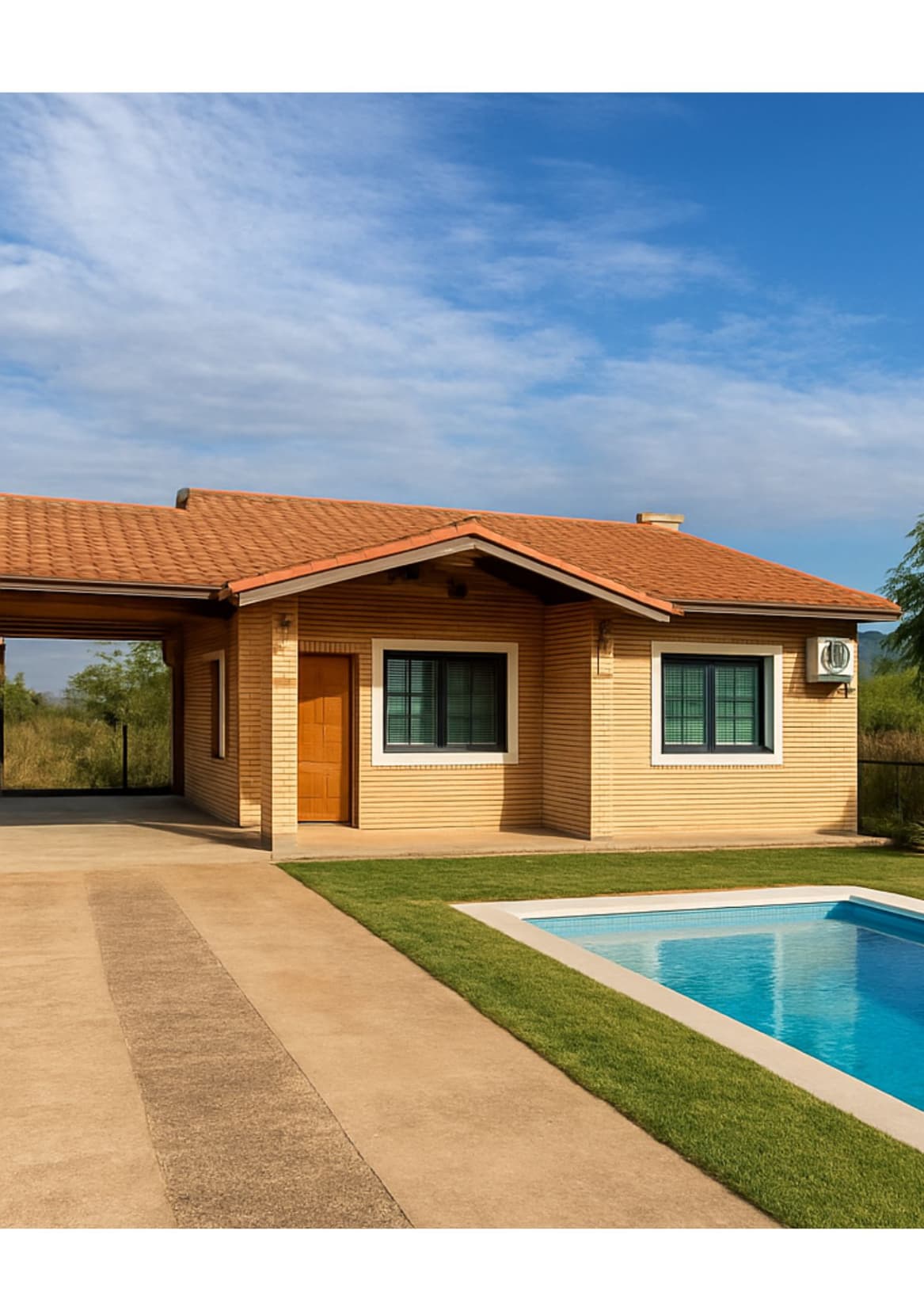 Alquilo vivienda amoblada en aregua