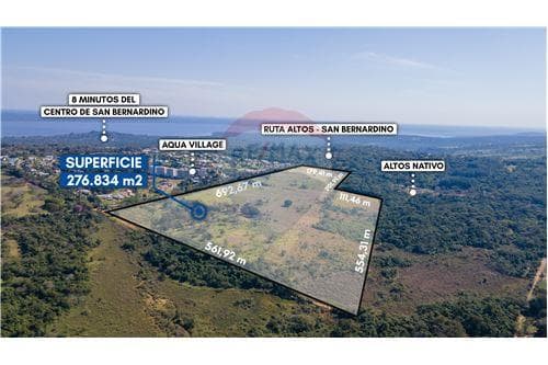 En Venta Terreno de 27 Has, ubicado en Altos pegado al Condominio Aqua Village, foto 3