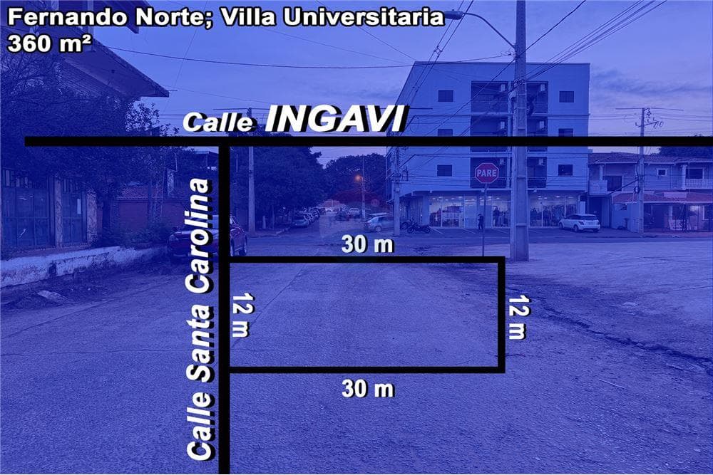 Vendo terreno en Fernando de la Mora zona norte
