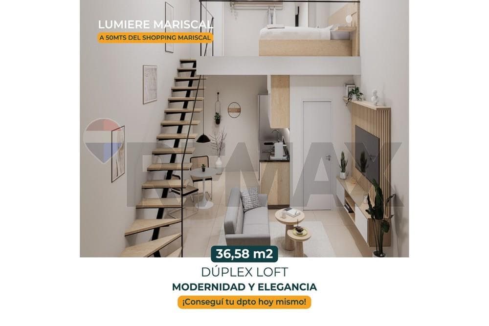 Dúplex Loft Doble Altura en Lumiere Mariscal a 50m del Shopping Mariscal, foto 2