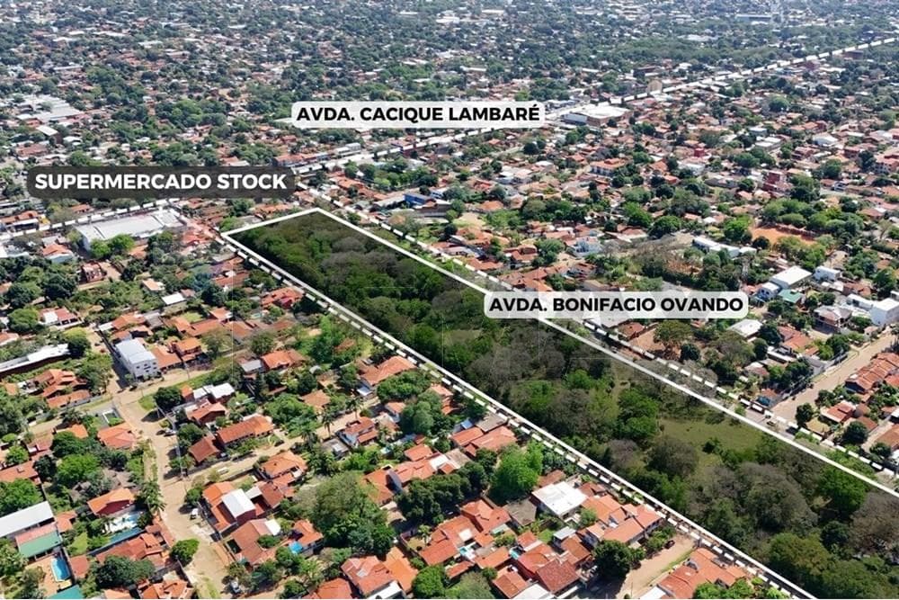 Terreno de 3 has a 1 cuadra de cacique Lambaré