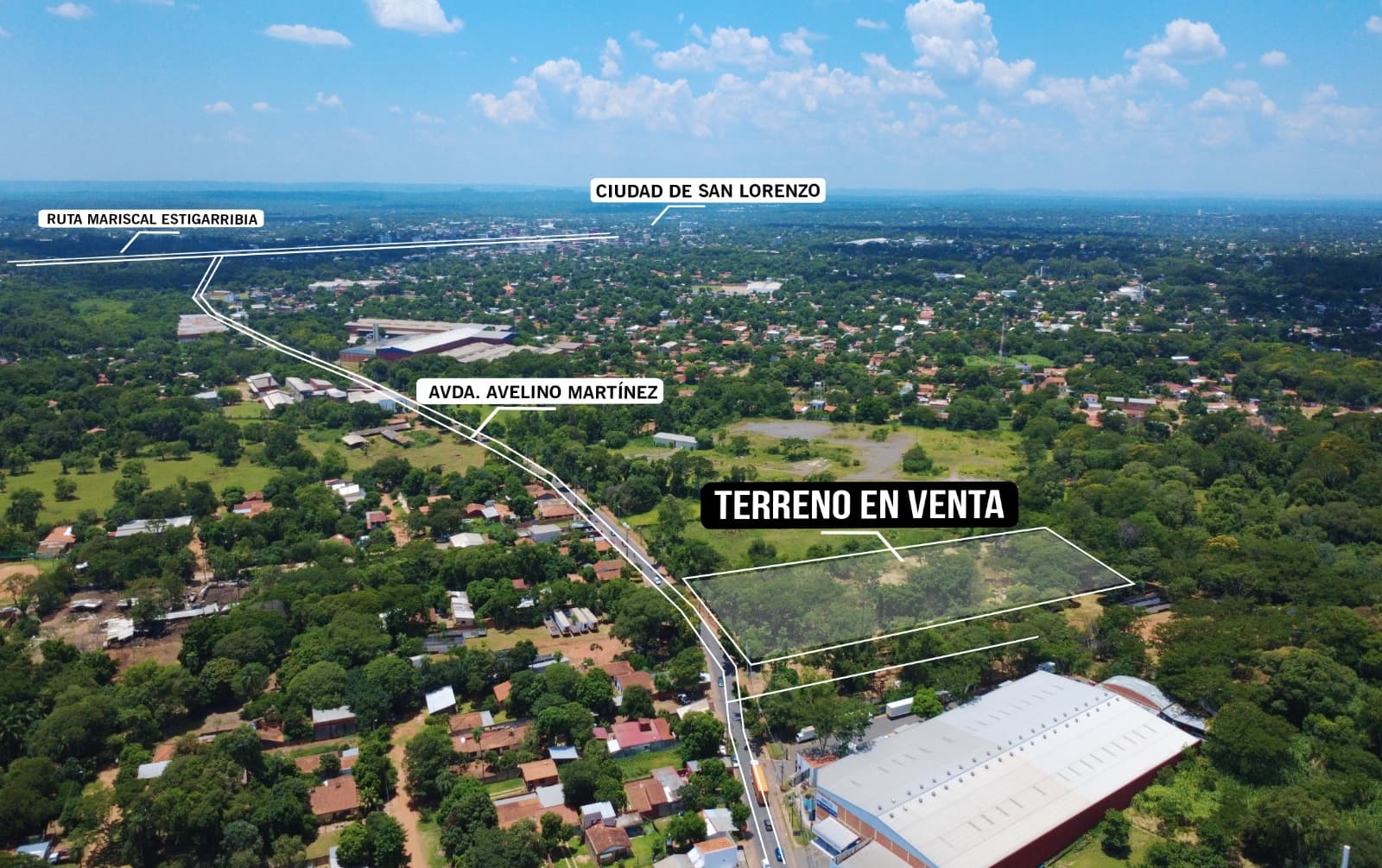 Terreno comercial sobre av. Avelino martínez – San Lorenzo, foto 2