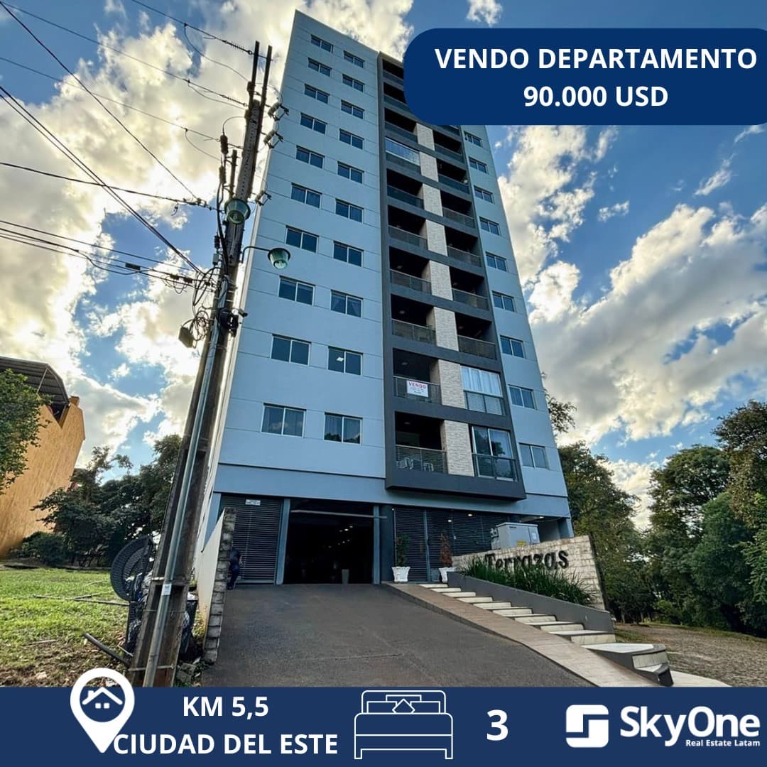 Vendo hermoso departamento en Ciudad del Este