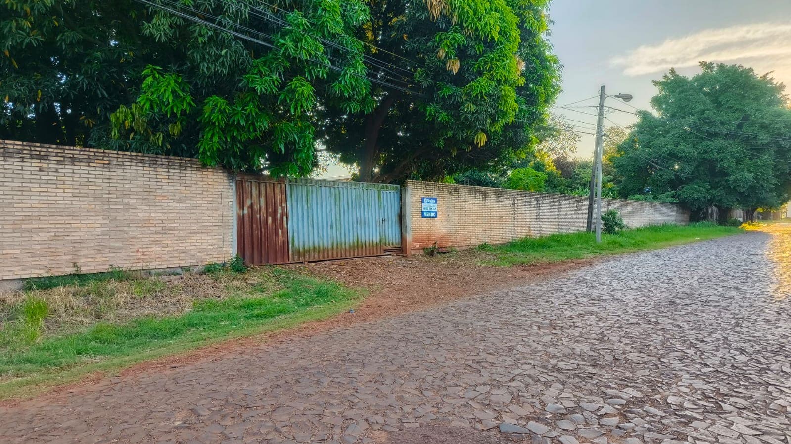 En alquiler tinglado y amplio terreno en CDE