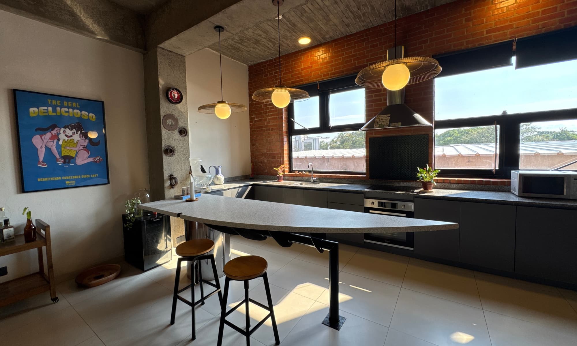 Amplio Departamento Estilo Industrial Zona Villa Morra — foto 4