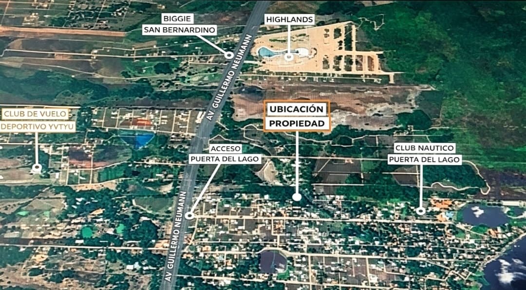 Terreno en venta – San Bernardino, Cordillera – Barrio Cerrado Puerta del Lago, foto 2