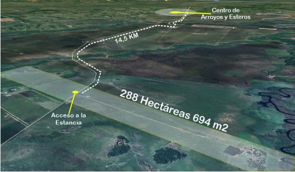 Estancia/campo de 2.880.694 m2 en arroyos y esteros en venta, foto 4