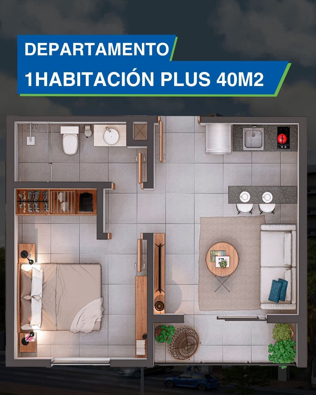 ¡departamento totalmente amoblado en zuba 13, foto 4