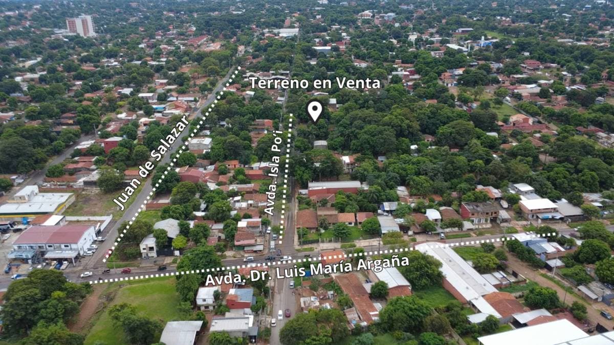 Terreno - Venta Fernando de la Mora, Central