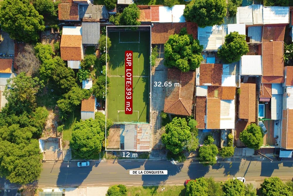 Vendo terreno en lambare