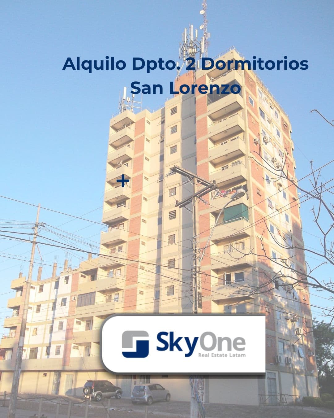 ALQUILO DPTO. 2 dormitorios en Ciudad Universitaria, San Lorenzo!