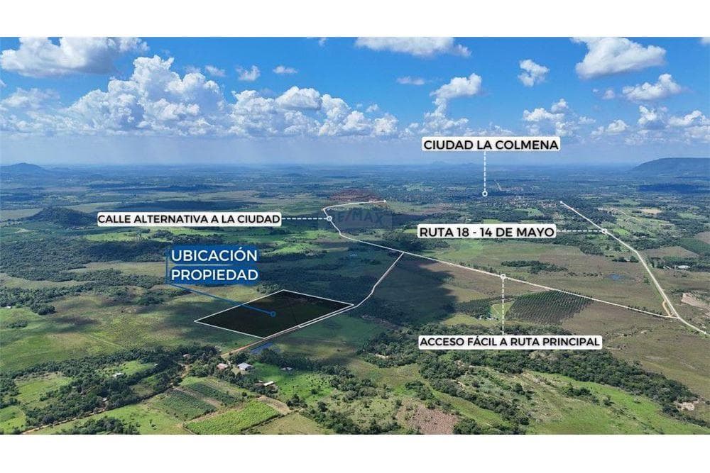 Campo de 9 hectareas en la colmena paraguari, foto 2