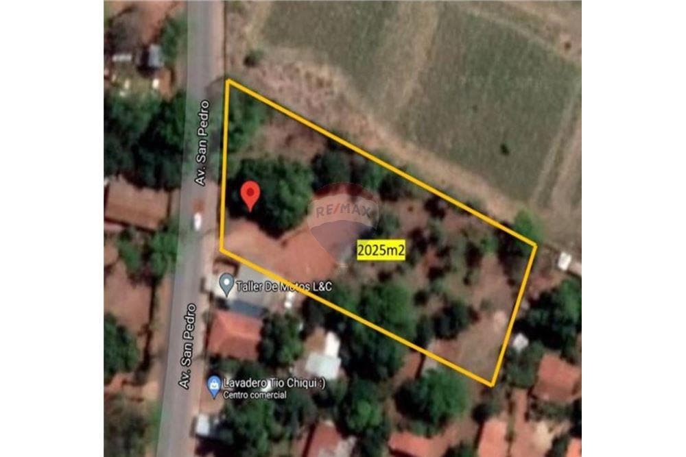 Vendo Terreno en Capiata de 2025 m2