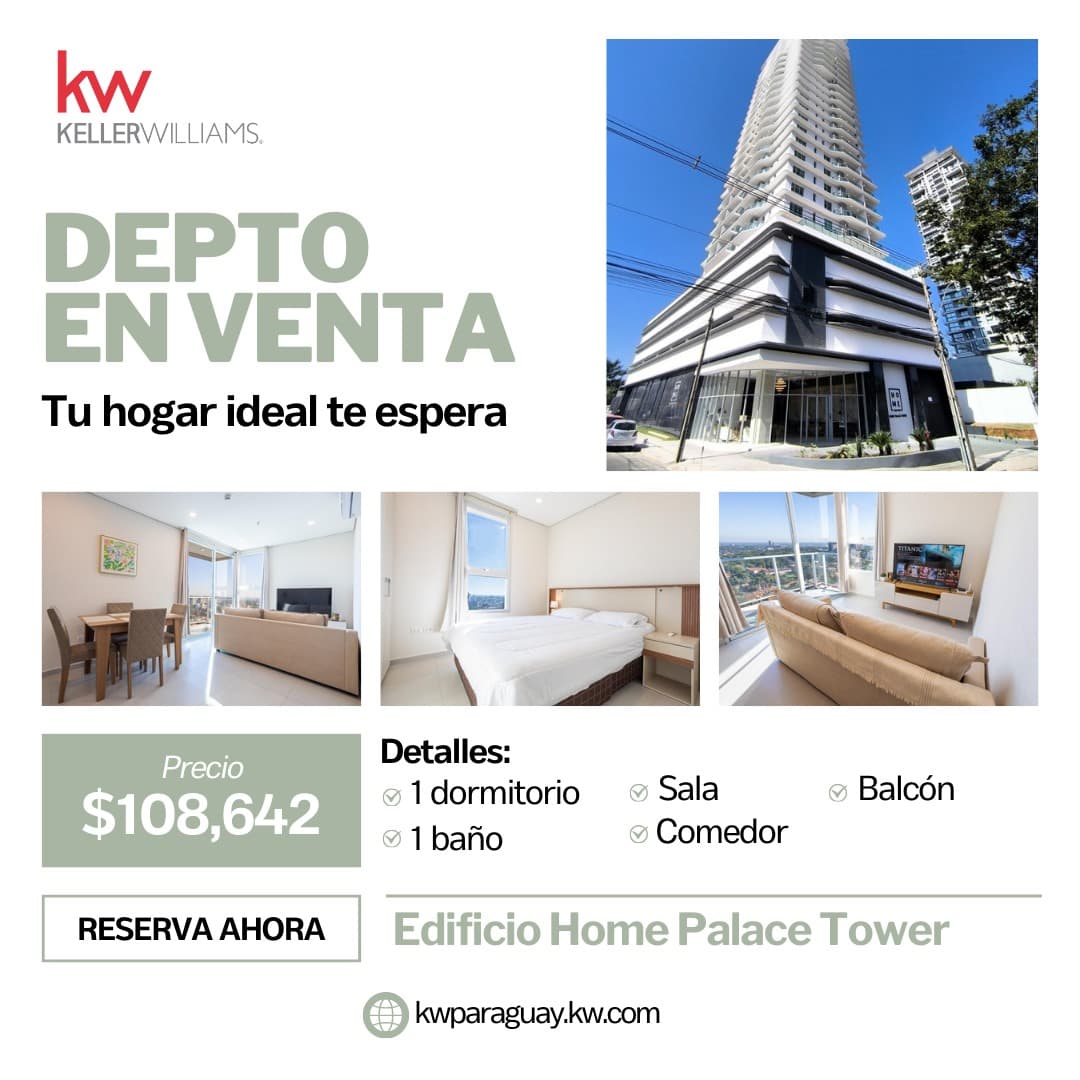Depto en home palace tower, foto 1